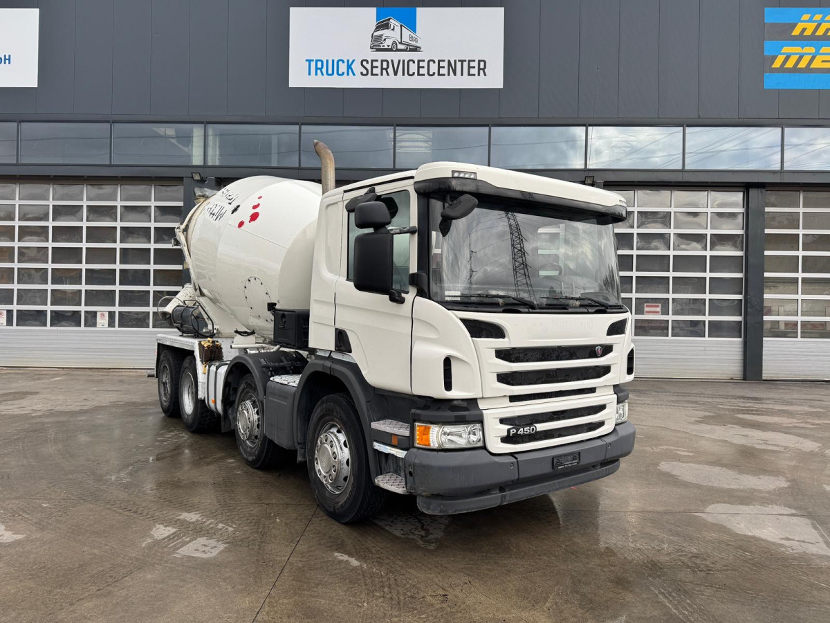 SCANIA P450 8x4 Stetter 9m3 - Автобетоносмеситель: фото 3 SCANIA P450 8x4 Stetter 9m3 - Автобетоносмеситель: фото 3
