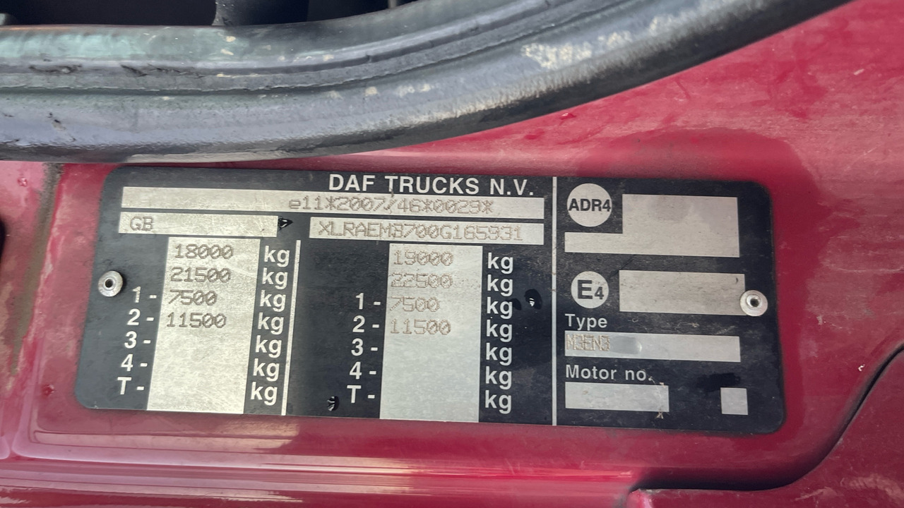 Грузовик бортовой/ Платформа DAF CF 230: фото 12