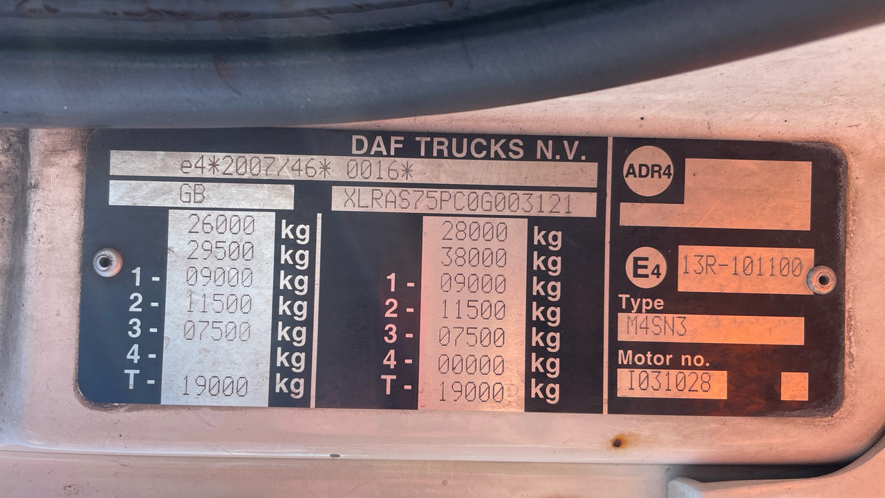 Рефрижератор DAF CF 75.310: фото 12