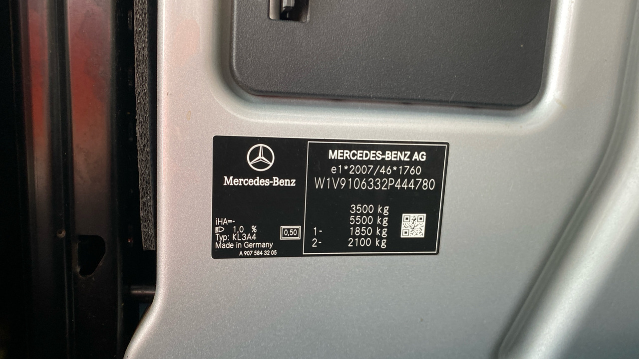 Цельнометаллический фургон MERCEDES-BENZ SPRINTER 315 CDI: фото 12