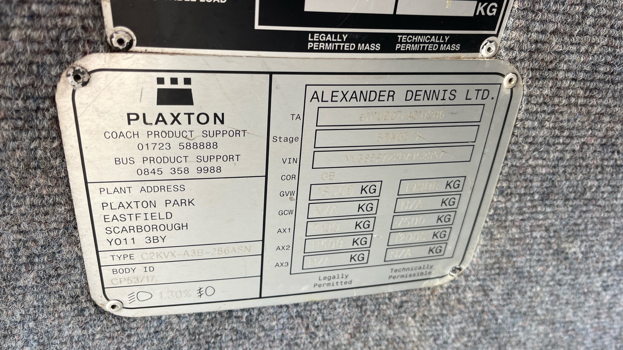 Туристический автобус Volvo B9R PLAXTON PANTHER: фото 11 Туристический автобус Volvo B9R PLAXTON PANTHER: фото 11