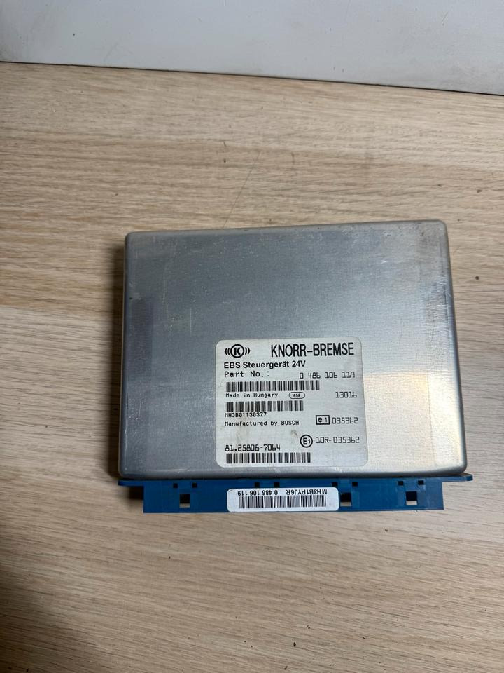 MAN KNORR-BREMSE EBS Steuergerät 81.25808-7064 - Блок управления для Грузовиков: фото 2 MAN KNORR-BREMSE EBS Steuergerät 81.25808-7064 - Блок управления для Грузовиков: фото 2