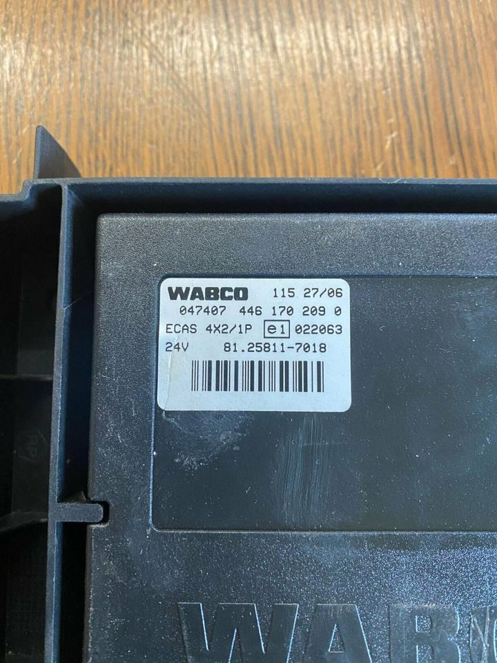 MAN WABCO Steuergerät ECAS 4*2 81.25811-7018 - Блок управления для Грузовиков: фото 2 MAN WABCO Steuergerät ECAS 4*2 81.25811-7018 - Блок управления для Грузовиков: фото 2