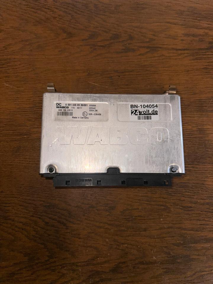 Mercedes Actros MP4 WABCO EBS Steuergerät A0014460936 - Блок управления для Грузовиков: фото 2 Mercedes Actros MP4 WABCO EBS Steuergerät A0014460936 - Блок управления для Грузовиков: фото 2