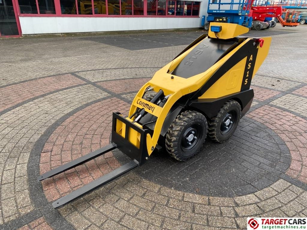 Conmeq AS15 Mini Skid Steer Electric Wheel Loader - Мини-погрузчик с бортовым поворотом: фото 1 Conmeq AS15 Mini Skid Steer Electric Wheel Loader - Мини-погрузчик с бортовым поворотом: фото 1