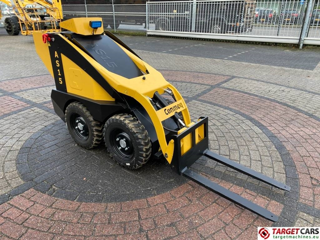 Conmeq AS15 Mini Skid Steer Electric Wheel Loader - Мини-погрузчик с бортовым поворотом: фото 2 Conmeq AS15 Mini Skid Steer Electric Wheel Loader - Мини-погрузчик с бортовым поворотом: фото 2
