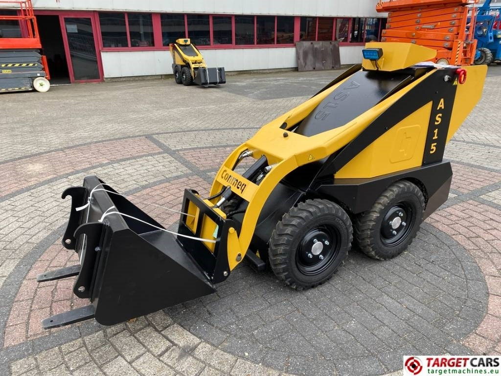 Conmeq AS15 Mini Skid Steer Loader 4x4 Electric - Мини-погрузчик с бортовым поворотом: фото 1 Conmeq AS15 Mini Skid Steer Loader 4x4 Electric - Мини-погрузчик с бортовым поворотом: фото 1