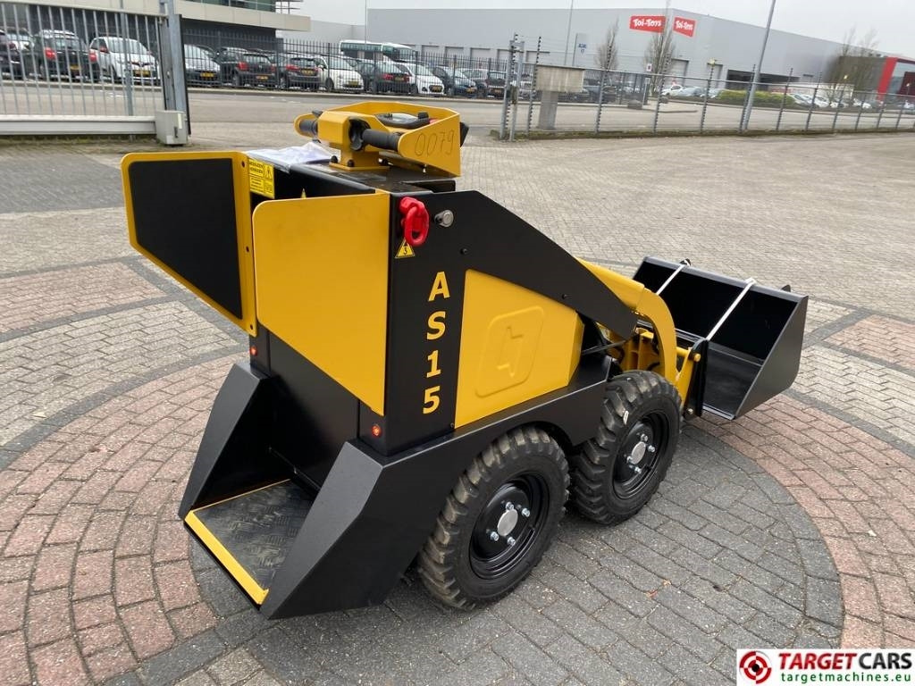 Conmeq AS15 Mini Skid Steer Loader 4x4 Electric - Мини-погрузчик с бортовым поворотом: фото 3 Conmeq AS15 Mini Skid Steer Loader 4x4 Electric - Мини-погрузчик с бортовым поворотом: фото 3