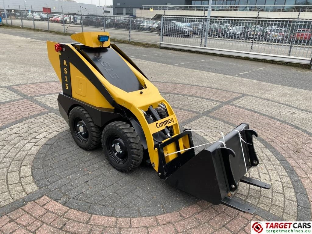 Conmeq AS15 Mini Skid Steer Loader 4x4 Electric - Мини-погрузчик с бортовым поворотом: фото 2 Conmeq AS15 Mini Skid Steer Loader 4x4 Electric - Мини-погрузчик с бортовым поворотом: фото 2