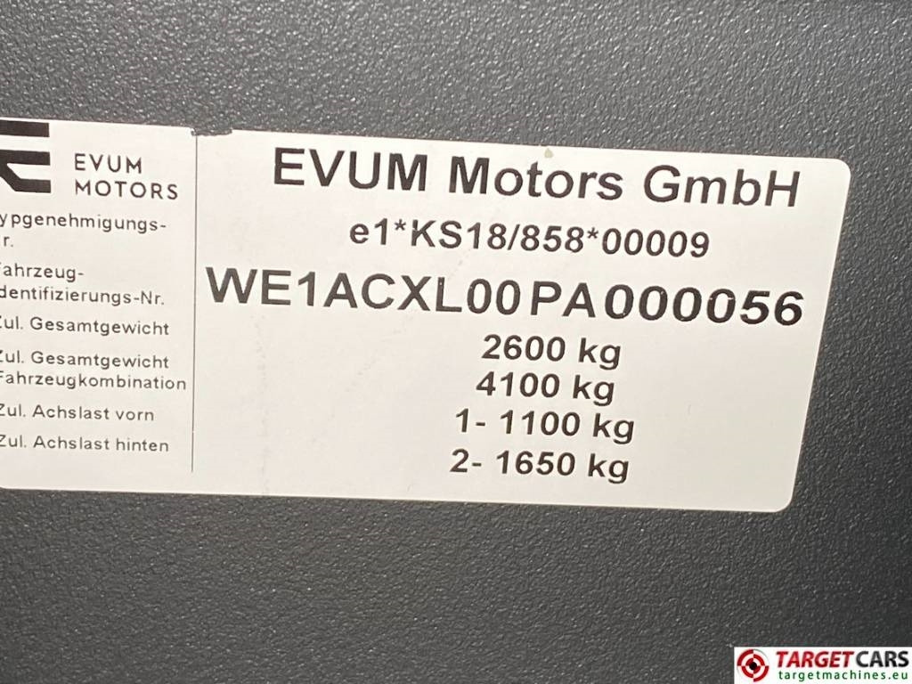 Новый Грузовик бортовой/ Платформа, Грузовой электромобиль Evum ACar Electric UTV 4x4 Open Platform XL Van: фото 11