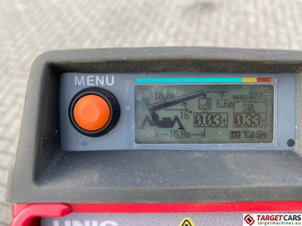 Мини-кран Unic URW706-2 CDMER Tracked Crane Bi-Fuel 1950cm: фото 23