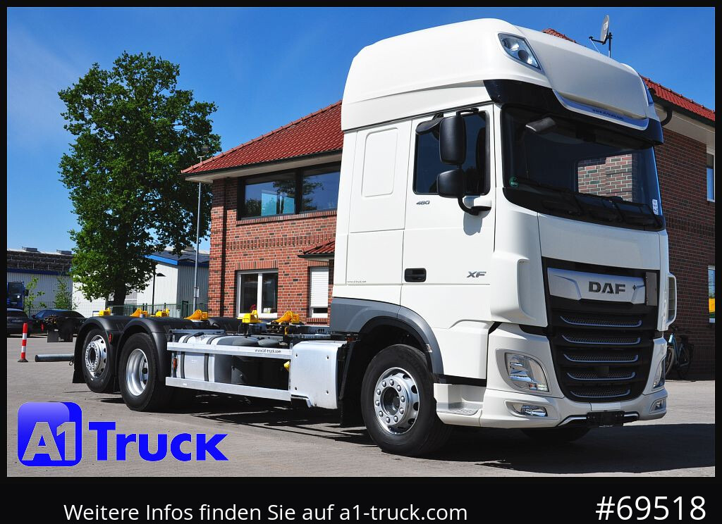 DAF XF 480 FAR Intarder, Multiwechsler 2x AHK - Грузовик-контейнеровоз/ Сменный кузов: фото 1 DAF XF 480 FAR Intarder, Multiwechsler 2x AHK - Грузовик-контейнеровоз/ Сменный кузов: фото 1