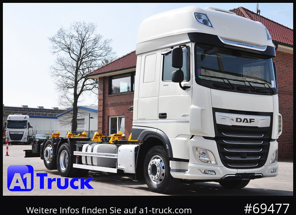 DAF XF 480 Intarder, Multiwechsler 2x AHK - Грузовик-контейнеровоз/ Сменный кузов: фото 1 DAF XF 480 Intarder, Multiwechsler 2x AHK - Грузовик-контейнеровоз/ Сменный кузов: фото 1