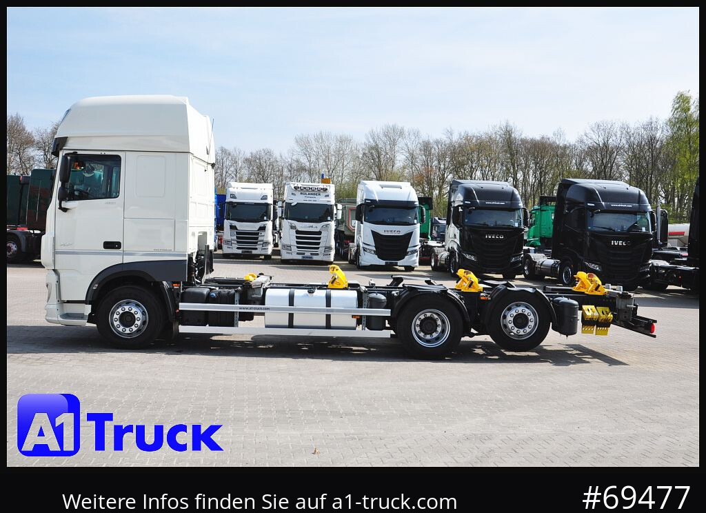 Грузовик-шасси DAF XF 480 Intarder, Multiwechsler 2x AHK, TÜV 10-2026: фото 12