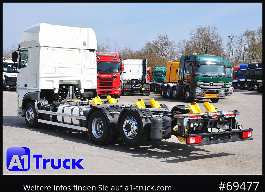 Грузовик-шасси DAF XF 480 Intarder, Multiwechsler 2x AHK, TÜV 10-2026: фото 11