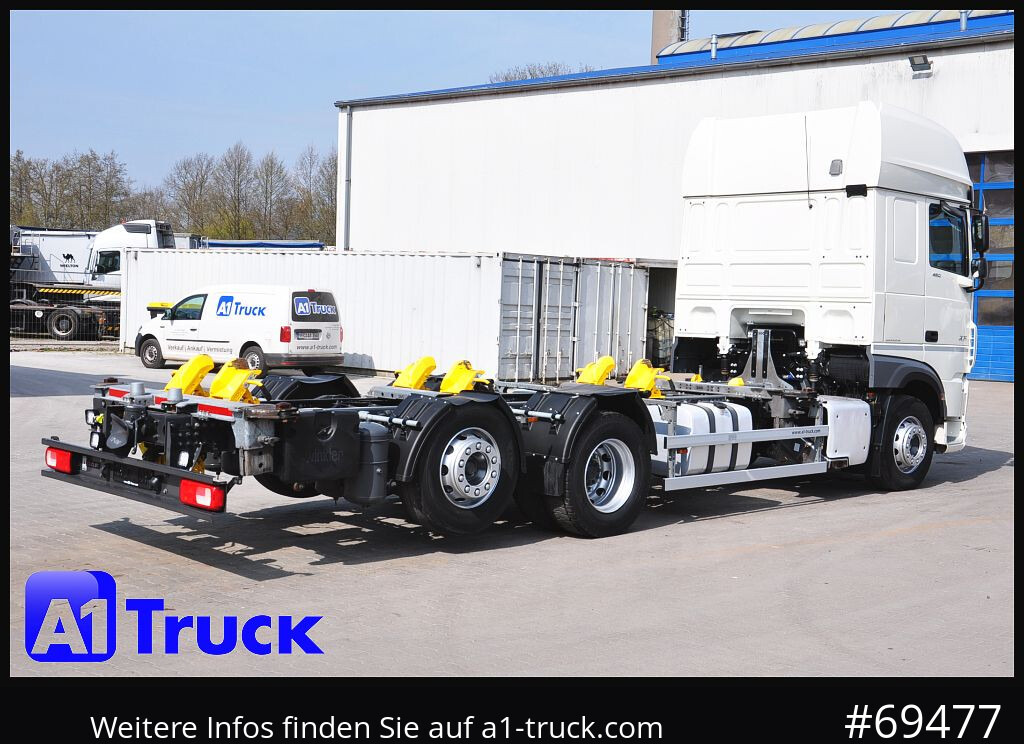 Грузовик-шасси DAF XF 480 Intarder, Multiwechsler 2x AHK, TÜV 10-2026: фото 9