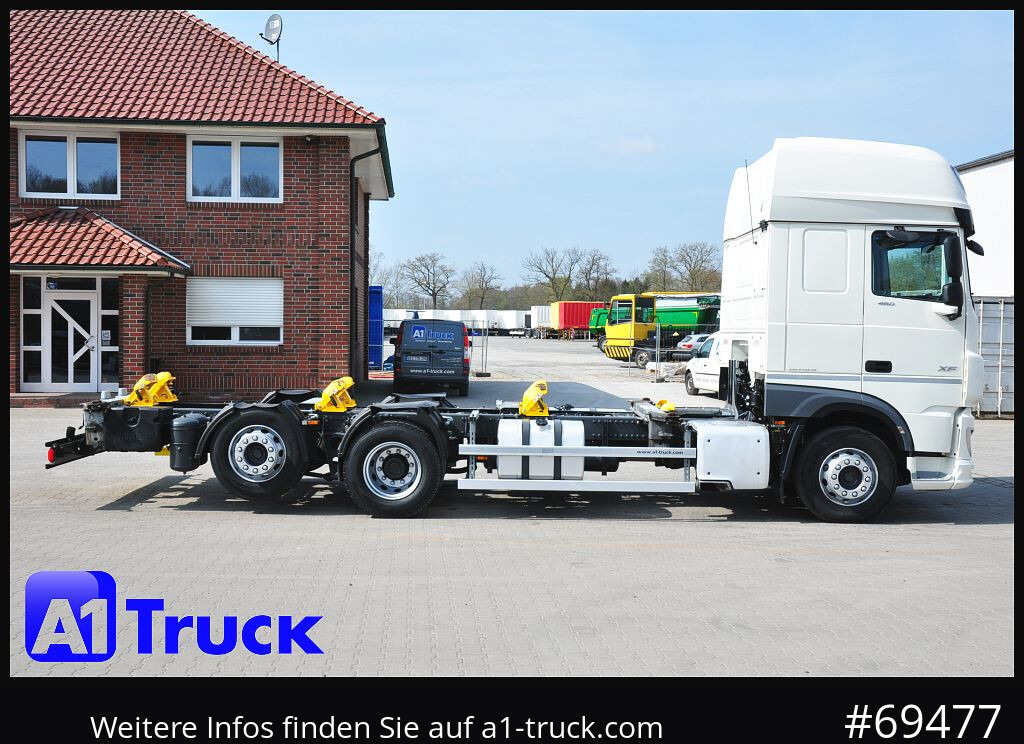 Грузовик-шасси DAF XF 480 Intarder, Multiwechsler 2x AHK, TÜV 10-2026: фото 8