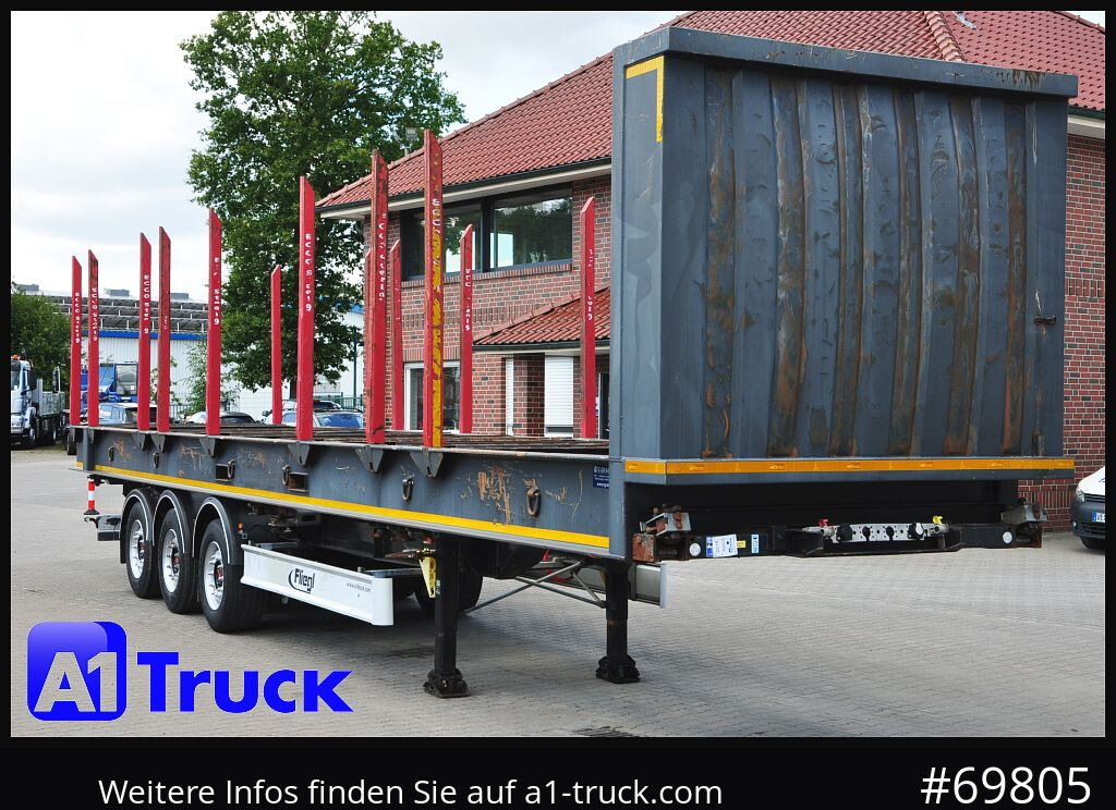 FLIEGL SDS01, Langholz, Containeraufbau, Liftachse, - Другая техника: фото 1 FLIEGL SDS01, Langholz, Containeraufbau, Liftachse, - Другая техника: фото 1