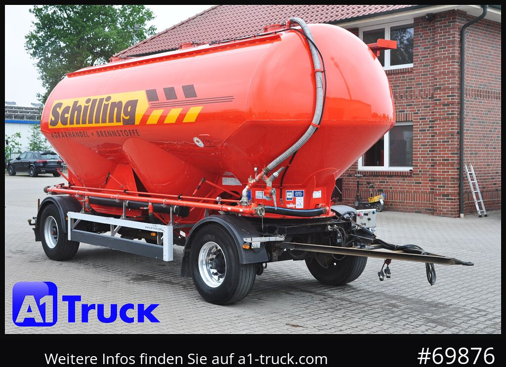 FELDBINDER HEUT 31.2 Silo, Futtermittel, 31m³, 3 Kammern, - Прицеп-цистерна: фото 1 FELDBINDER HEUT 31.2 Silo, Futtermittel, 31m³, 3 Kammern, - Прицеп-цистерна: фото 1