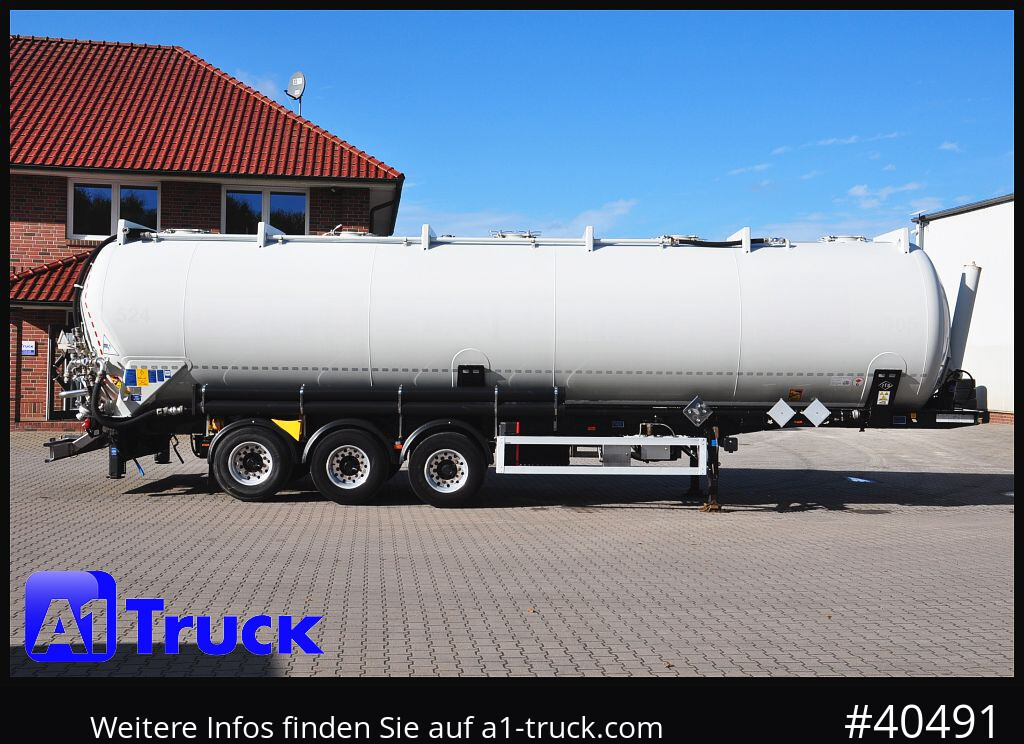 Полуприцеп цистерна для сыпучих грузов FELDBINDER KIP 60/7300/A/2, Kippsilo 60.3  ADR, 60m³,: фото 8