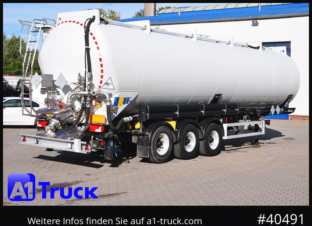 Полуприцеп цистерна для сыпучих грузов FELDBINDER KIP 60/7300/A/2, Kippsilo 60.3  ADR, 60m³,: фото 9
