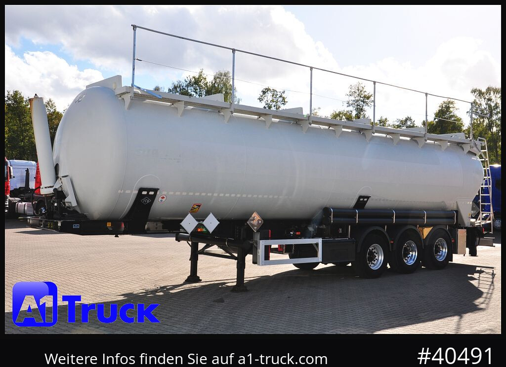 Полуприцеп цистерна для сыпучих грузов FELDBINDER KIP 60/7300/A/2, Kippsilo 60.3  ADR, 60m³,: фото 15