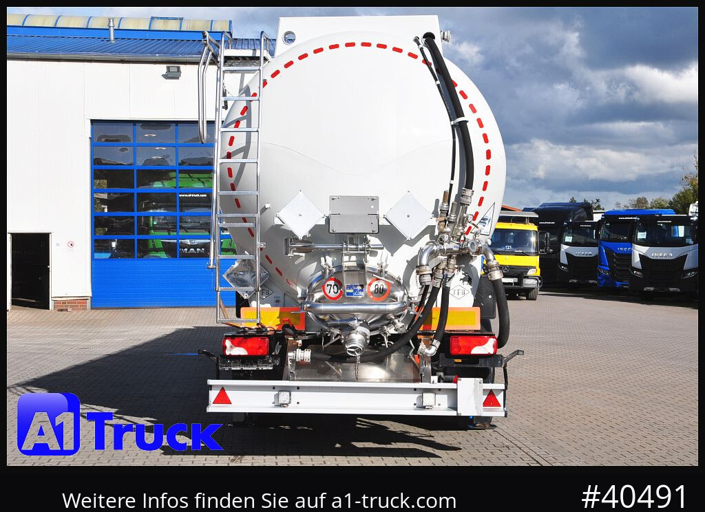 Полуприцеп цистерна для сыпучих грузов FELDBINDER KIP 60/7300/A/2, Kippsilo 60.3  ADR, 60m³,: фото 10