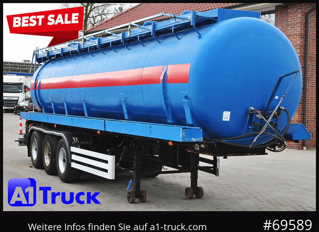 HENDRICKS,GOCH Stadler 32m³ Pumpe Gülle Sickerwasser - Полуприцеп-цистерна: фото 1 HENDRICKS,GOCH Stadler 32m³ Pumpe Gülle Sickerwasser - Полуприцеп-цистерна: фото 1