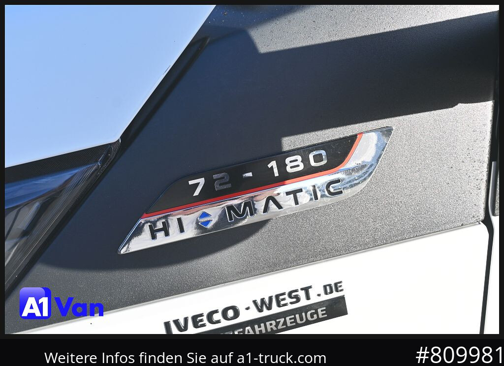 Малотоннажный бортовой грузовик IVECO Daily 72C18 A8V Pritsche/Plane, Tempomat, AHK, Klima: фото 7