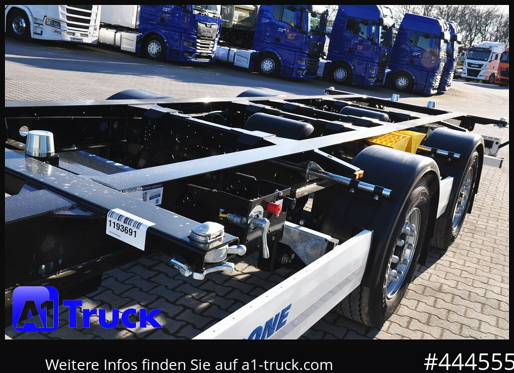 KRONE 10 x Tandem, MIDI, für 1120mm + 1320mm, SOFORT, NEU - Прицеп-контейнеровоз/ Сменный кузов: фото 2 KRONE 10 x Tandem, MIDI, für 1120mm + 1320mm, SOFORT, NEU - Прицеп-контейнеровоз/ Сменный кузов: фото 2