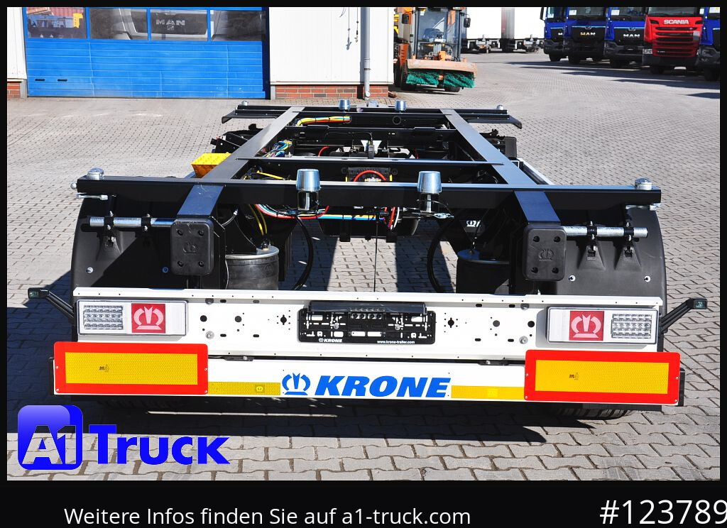 KRONE 5 x AZW 18, MAXI für 1120mm + 1320mm, SOFORT NEU - Прицеп-контейнеровоз/ Сменный кузов: фото 1 KRONE 5 x AZW 18, MAXI für 1120mm + 1320mm, SOFORT NEU - Прицеп-контейнеровоз/ Сменный кузов: фото 1