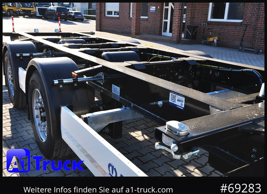 KRONE 5 x Tandem, MIDI, für 1120mm + 1320mm, SOFORT, NEU - Прицеп-контейнеровоз/ Сменный кузов: фото 2 KRONE 5 x Tandem, MIDI, für 1120mm + 1320mm, SOFORT, NEU - Прицеп-контейнеровоз/ Сменный кузов: фото 2