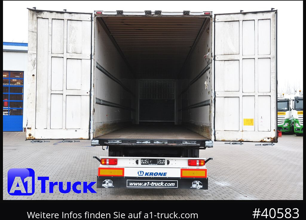 KRONE SDK 27, Koffer, 1 Vorbesitzer, Plywood, - Полуприцеп-фургон: фото 4 KRONE SDK 27, Koffer, 1 Vorbesitzer, Plywood, - Полуприцеп-фургон: фото 4
