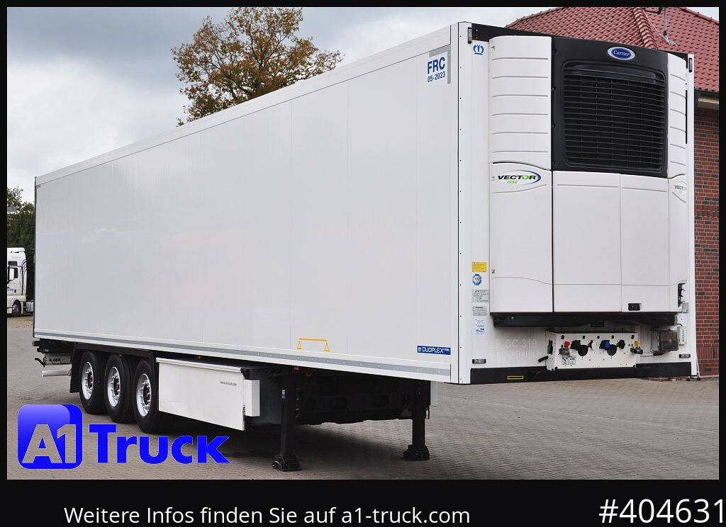 KRONE SDR 27, Rohrbahnen SAF Carrier Vector 1950, - Полуприцеп-рефрижератор: фото 1 KRONE SDR 27, Rohrbahnen SAF Carrier Vector 1950, - Полуприцеп-рефрижератор: фото 1