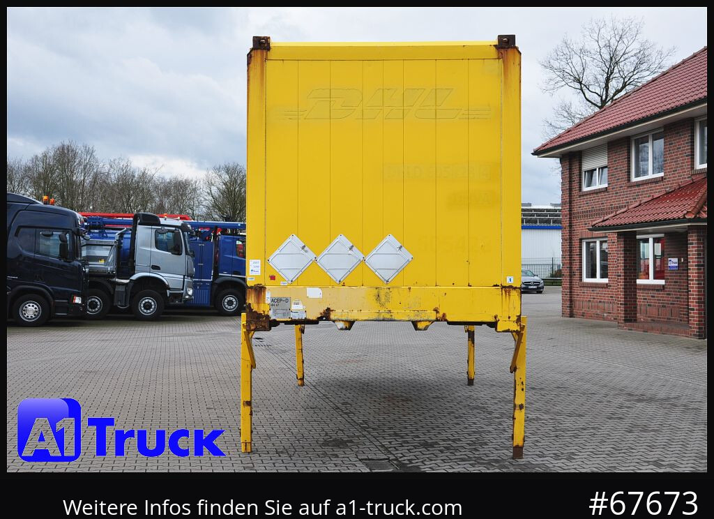 Сменный кузов - фургон KRONE WB 7,45  Koffer, BDF Wechselbrücke 2550mm: фото 8