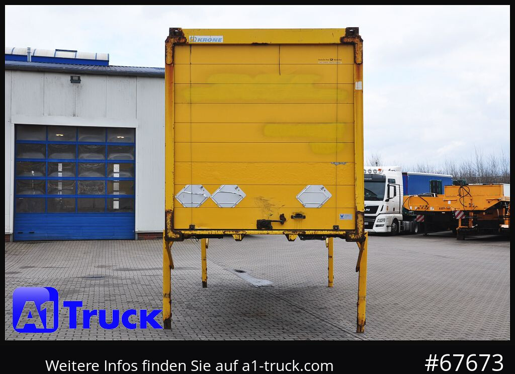 Сменный кузов - фургон KRONE WB 7,45  Koffer, BDF Wechselbrücke 2550mm: фото 11