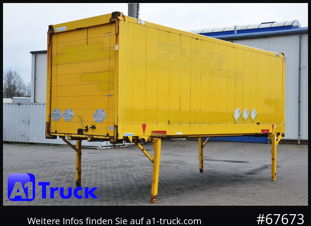 Сменный кузов - фургон KRONE WB 7,45  Koffer, BDF Wechselbrücke 2550mm: фото 10