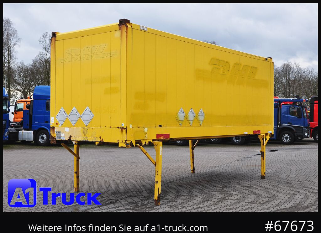 Сменный кузов - фургон KRONE WB 7,45  Koffer, BDF Wechselbrücke 2550mm: фото 7
