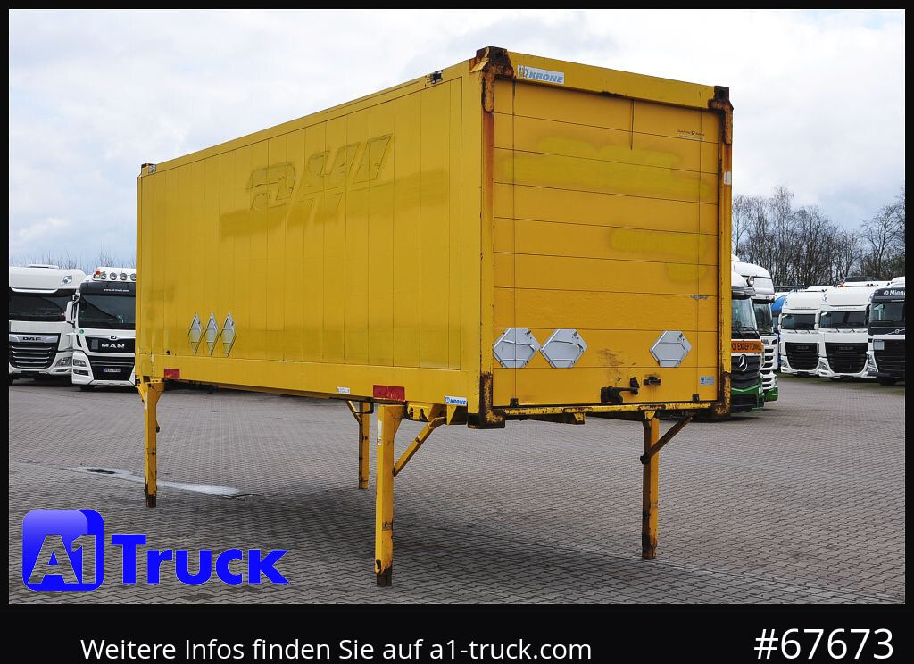 Сменный кузов - фургон KRONE WB 7,45  Koffer, BDF Wechselbrücke 2550mm: фото 12