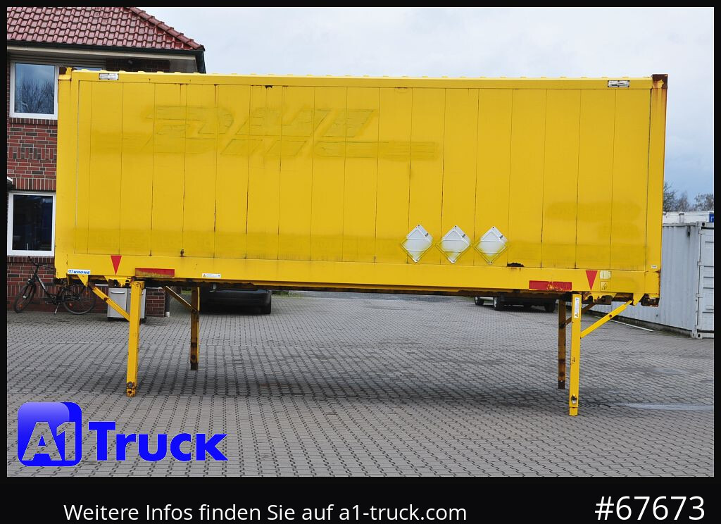 Сменный кузов - фургон KRONE WB 7,45  Koffer, BDF Wechselbrücke 2550mm: фото 9