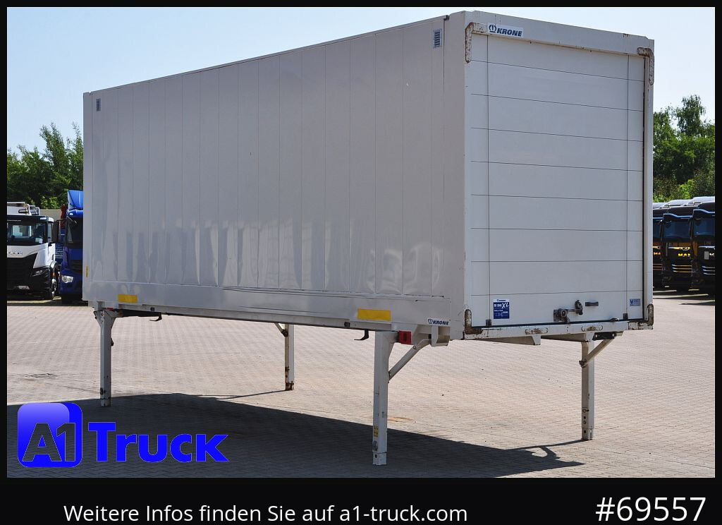 Сменный кузов - фургон KRONE WB BDF 7,45 Koffer,  2750mm innen, 20 x vorhanden: фото 13