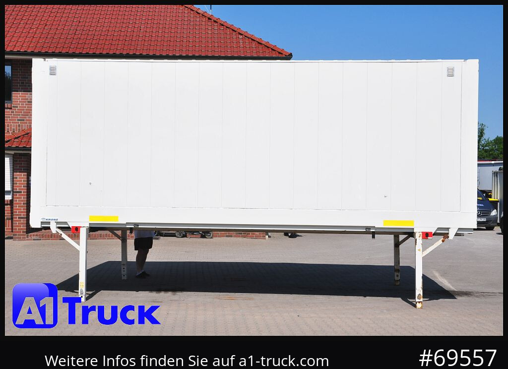 Сменный кузов - фургон KRONE WB BDF 7,45 Koffer,  2750mm innen, 20 x vorhanden: фото 10