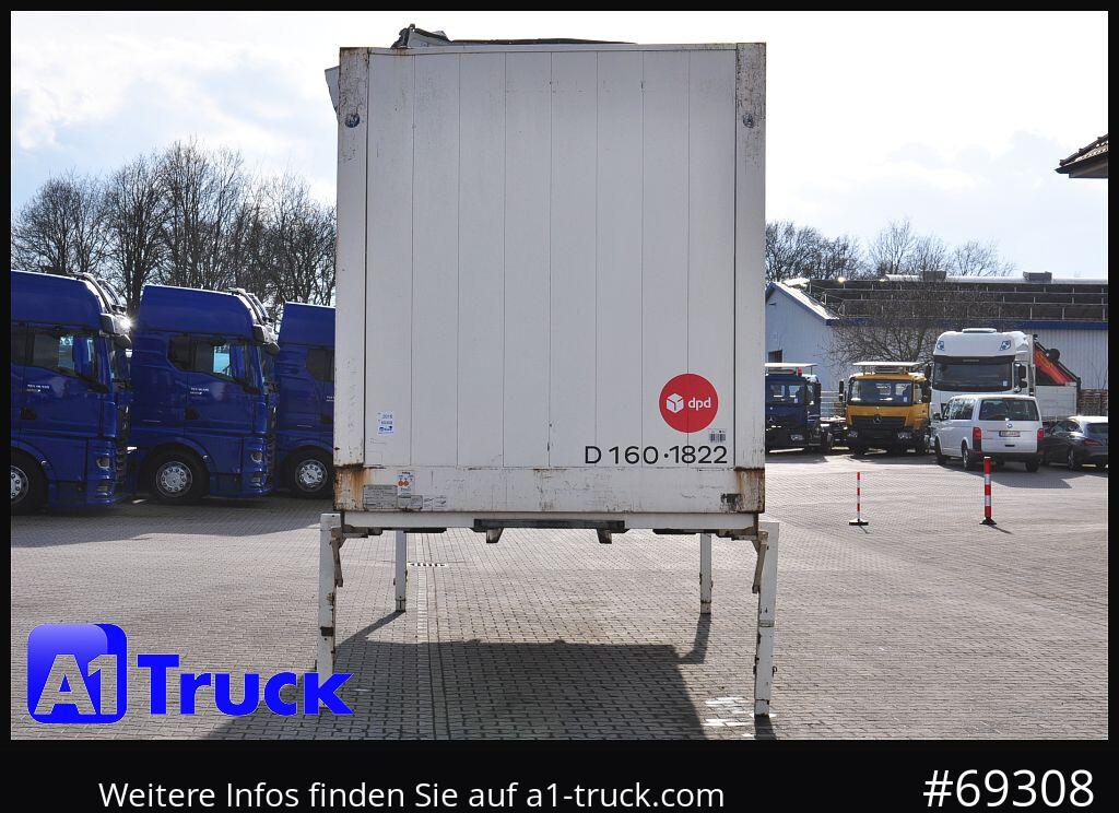 KRONE WB BDF 7,45 Koffer, 2770mm innen, beschädigt - Сменный кузов - фургон: фото 2 KRONE WB BDF 7,45 Koffer, 2770mm innen, beschädigt - Сменный кузов - фургон: фото 2