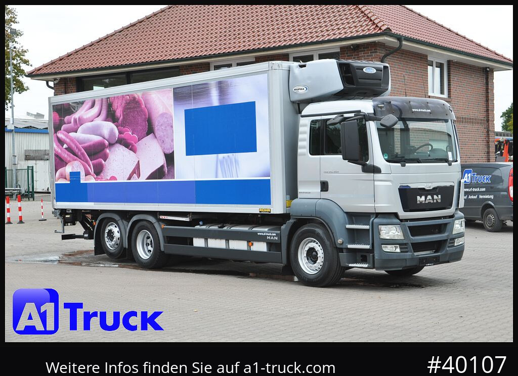 MAN TGS 26.360, Carrier 1150 Rolltor+ LBW, Lift - Рефрижератор: фото 1 MAN TGS 26.360, Carrier 1150 Rolltor+ LBW, Lift - Рефрижератор: фото 1