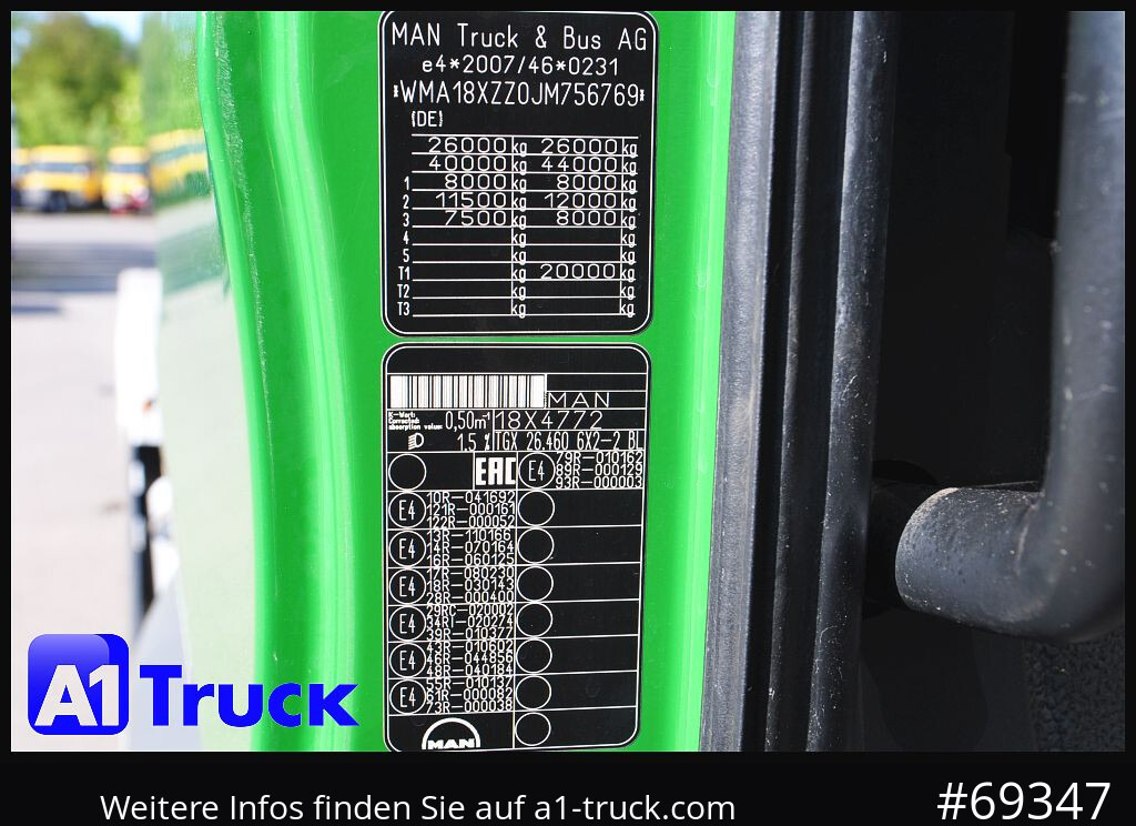 MAN TGX 26.460 XLX BL 6x2, Meiller, Funk в лизинг MAN TGX 26.460 XLX BL 6x2, Meiller, Funk: фото 7 MAN TGX 26.460 XLX BL 6x2, Meiller, Funk в лизинг MAN TGX 26.460 XLX BL 6x2, Meiller, Funk: фото 7