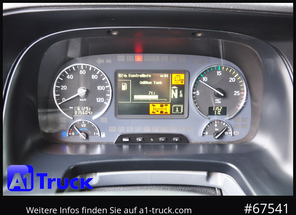 Автоманипулятор, Грузовик бортовой/ Платформа MERCEDES-BENZ Actros 2536 MP3, Palfinger PK 18001L, Lift-Lenk: фото 4