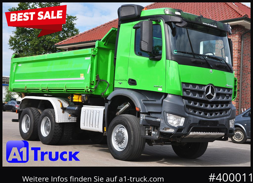 MERCEDES-BENZ Arcos 3342 BB, 6X6 Meiller Bordmatik - Самосвал: фото 1 MERCEDES-BENZ Arcos 3342 BB, 6X6 Meiller Bordmatik - Самосвал: фото 1