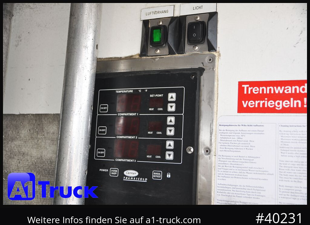 MERCEDES-BENZ Atego 1222, Kühlkoffer, Carrier Supra 850 Mt, LBW - Рефрижератор: фото 2 MERCEDES-BENZ Atego 1222, Kühlkoffer, Carrier Supra 850 Mt, LBW - Рефрижератор: фото 2