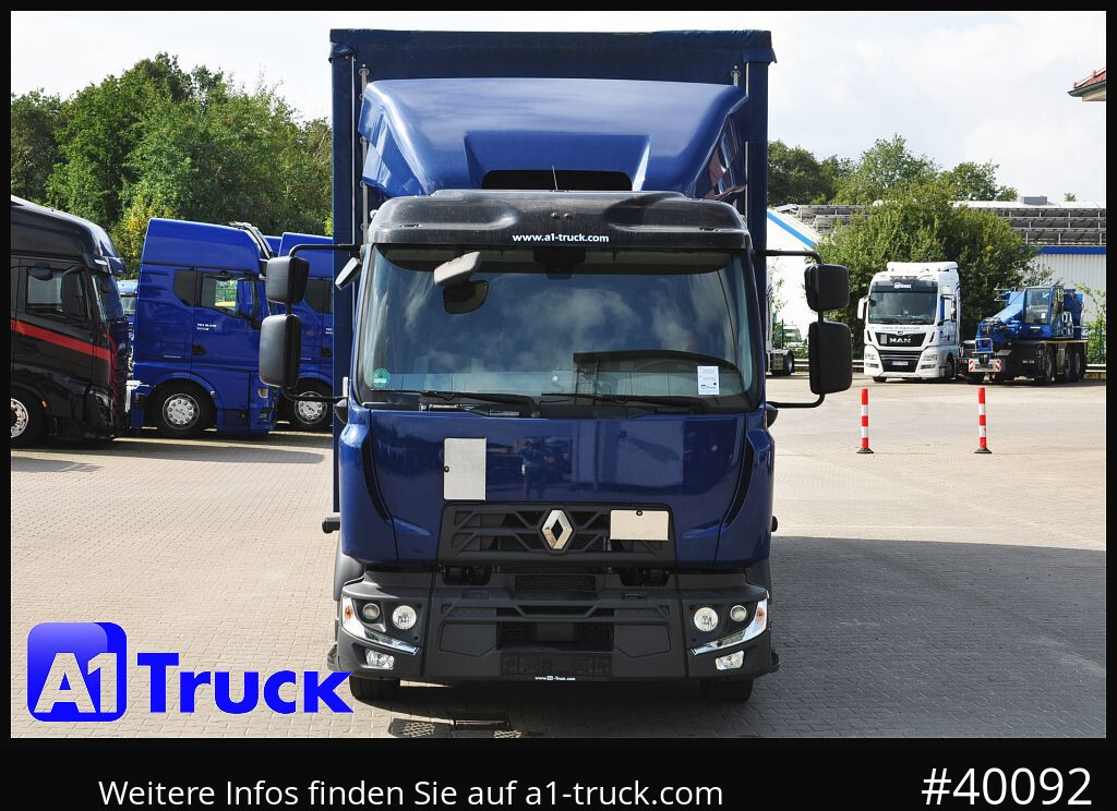 RENAULT D 240, 4x2, Ladebordwand, LBW, guter Zustand - Тентованный грузовик: фото 3 RENAULT D 240, 4x2, Ladebordwand, LBW, guter Zustand - Тентованный грузовик: фото 3