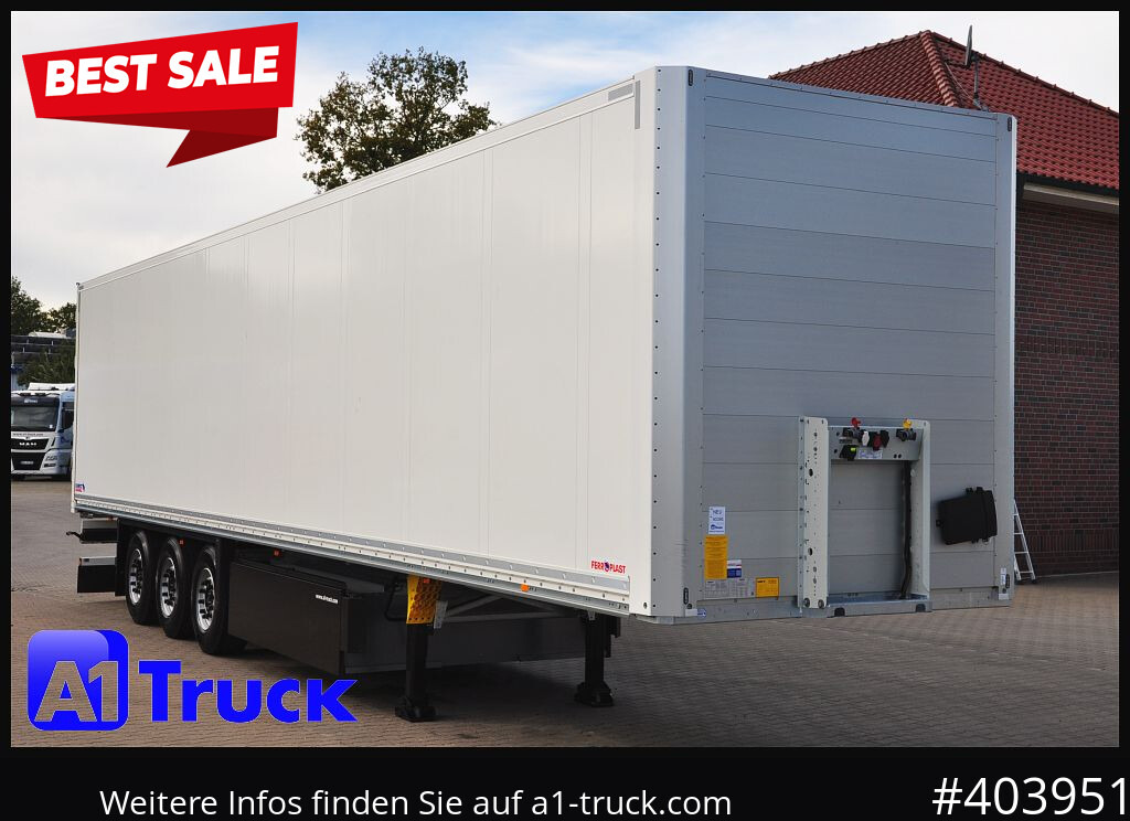 SCHMITZ SBO 24, Lift, PK Doppelstock, NEU sofort - Полуприцеп-фургон: фото 1 SCHMITZ SBO 24, Lift, PK Doppelstock, NEU sofort - Полуприцеп-фургон: фото 1